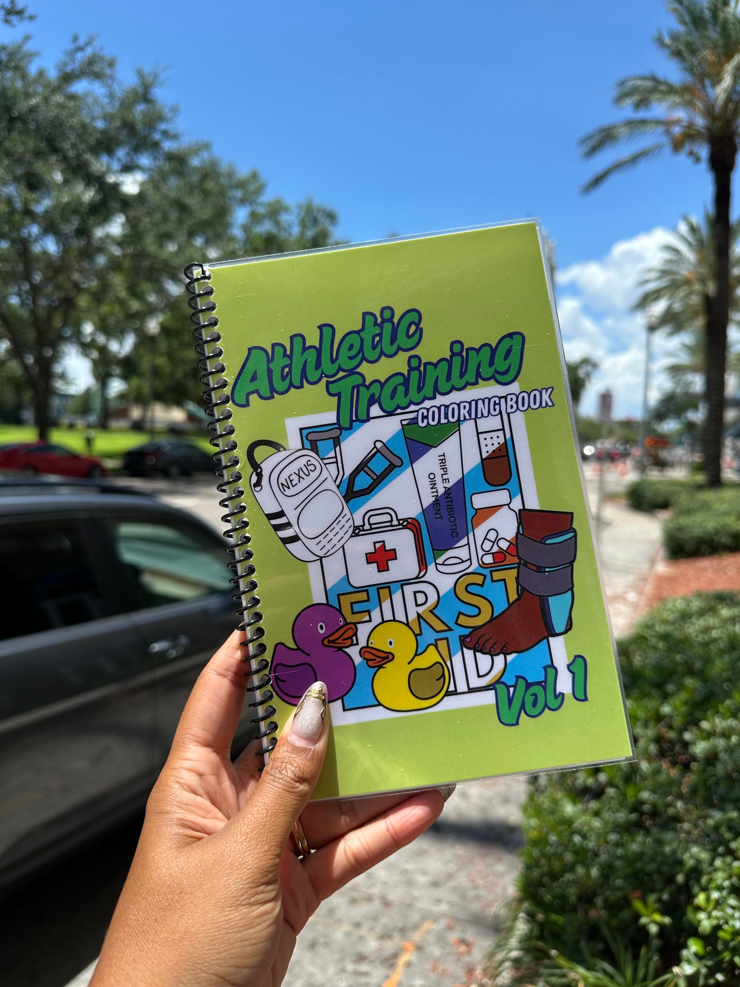 Athletic Training Coloring Book