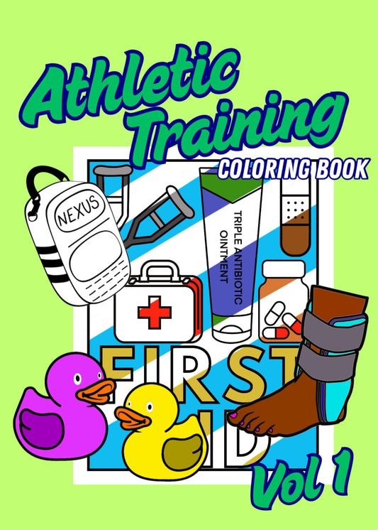 Athletic Training Coloring Book